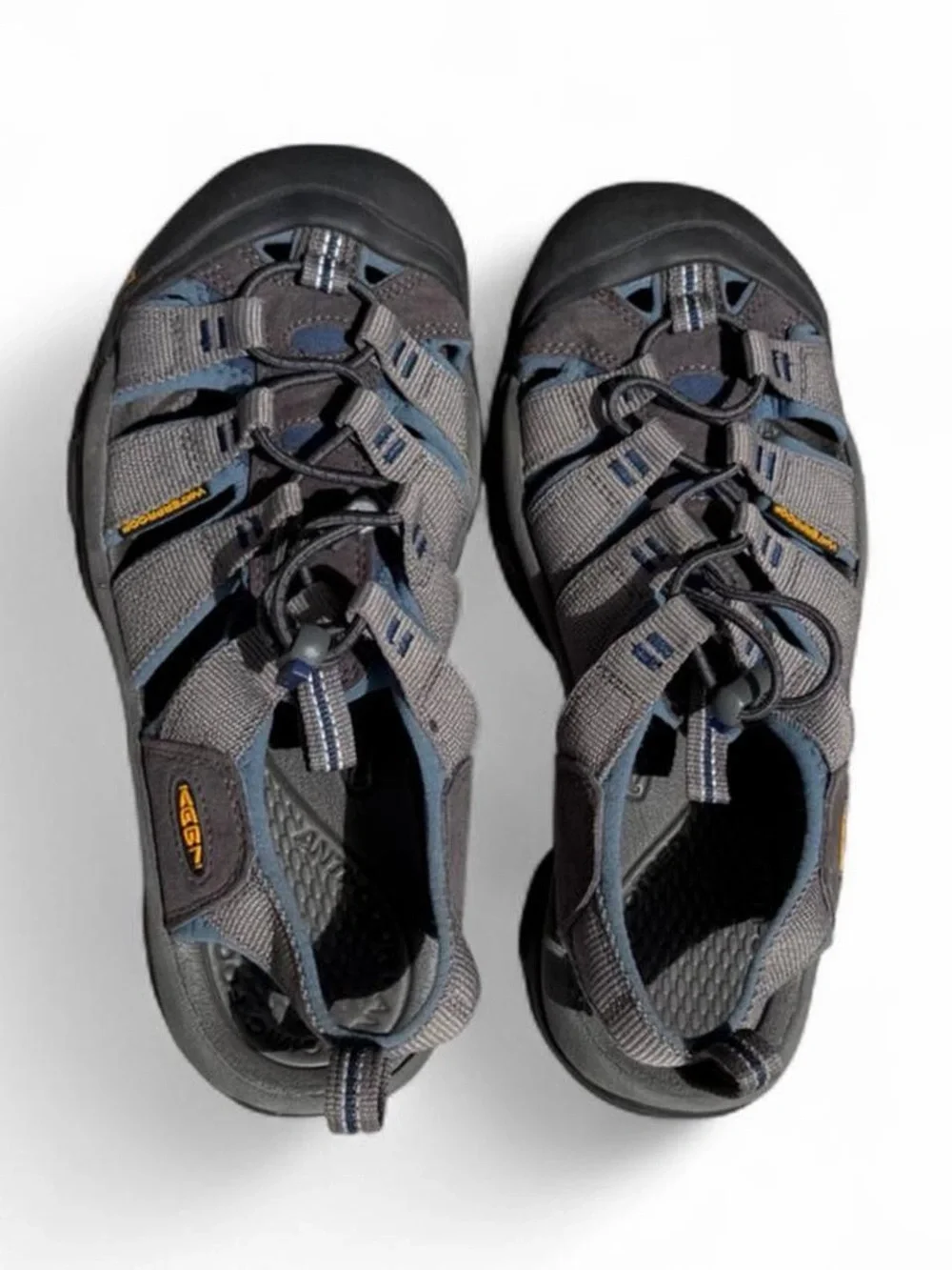 KEEN Grey and Blue Men's Outdoor Sandals